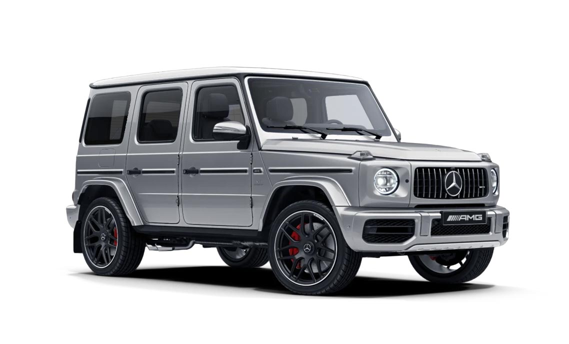 Mercedes Benz G63 - Bạc Iridium