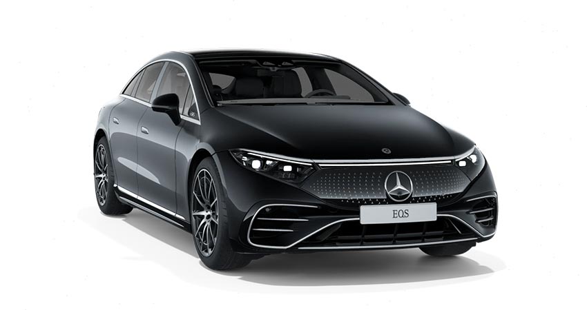 Mercedes EQS - Đen Obsidian