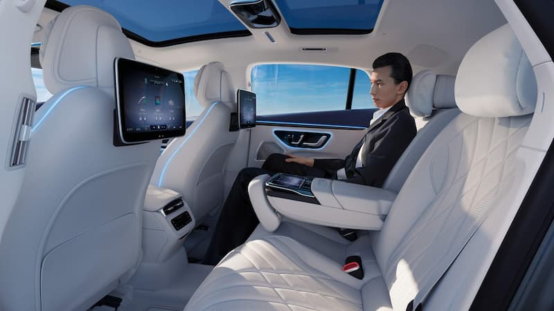 Nội thất Mercedes EQS 5