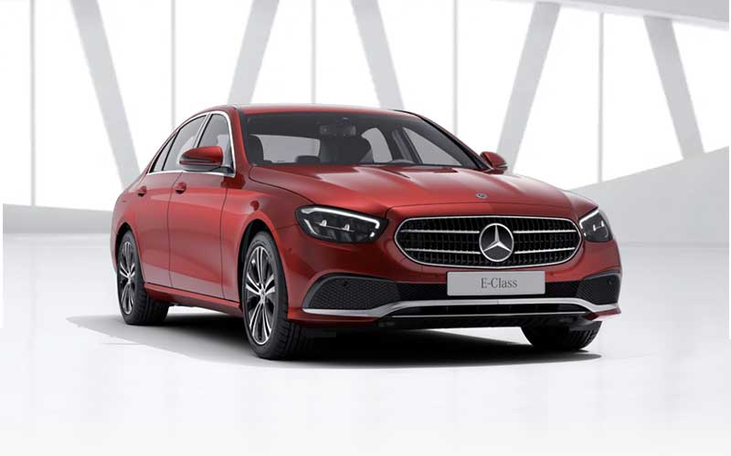 Mercedes Benz E Class - Đỏ Hyacinth