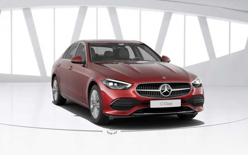 Mercedes Benz C Class - Đỏ Hyacinth