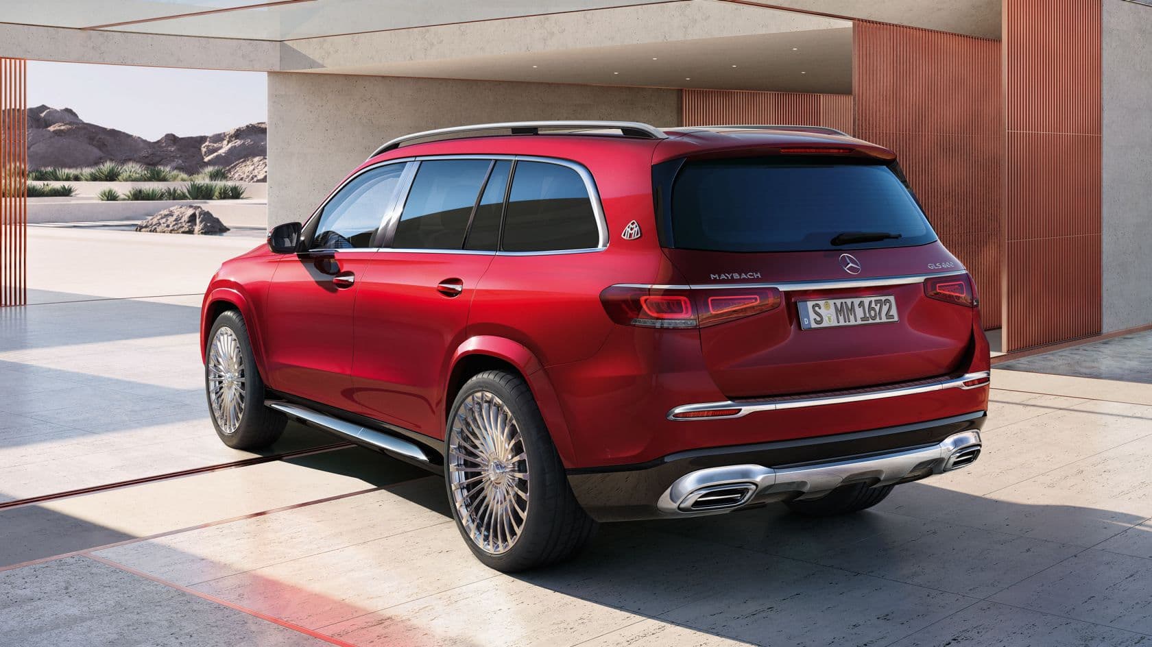 Ngoại thất Mercedes Maybach GLS 2