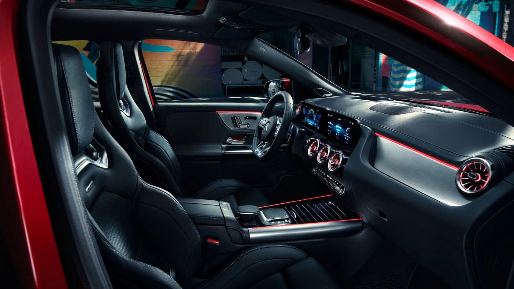 Nội thất Mercedes AMG GLA 2