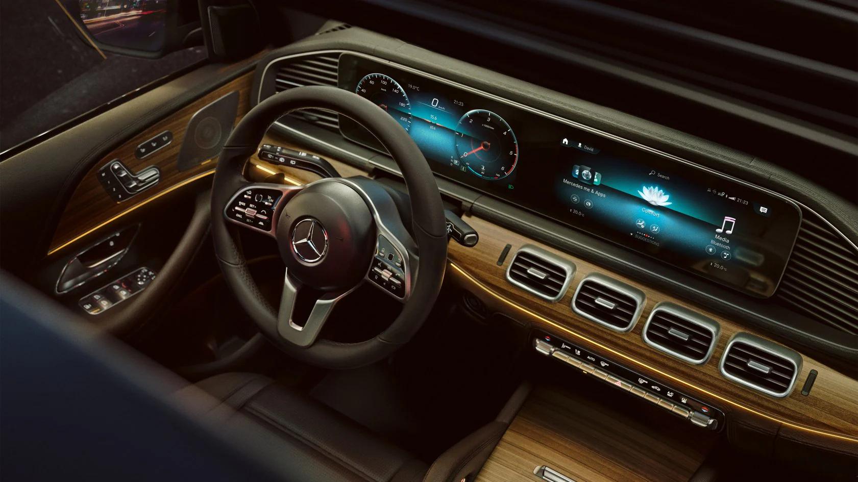 Nội thất Mercedes GLE 4