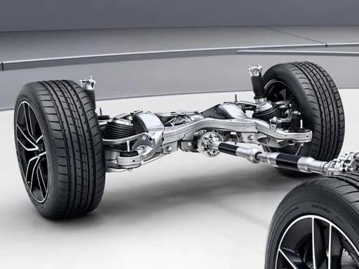Cơ cấu dẫn động hai cầu 4MATIC