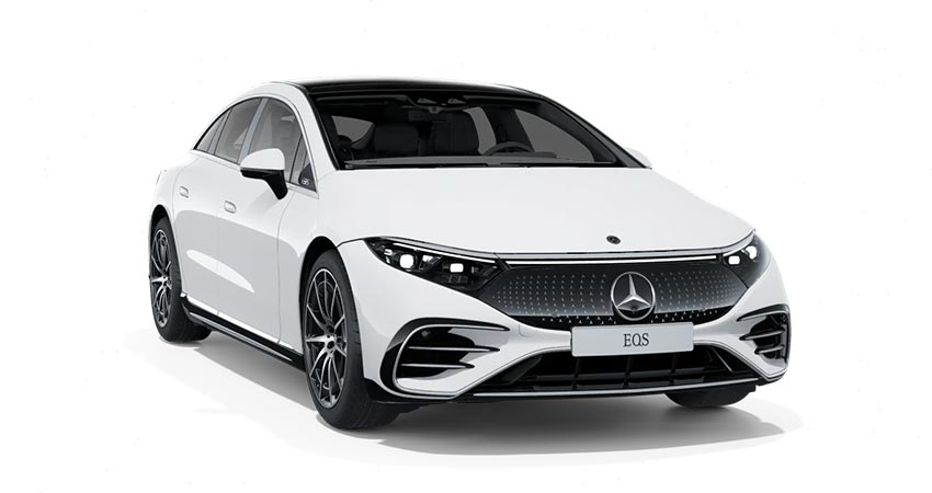Mercedes EQS - Trắng Polar