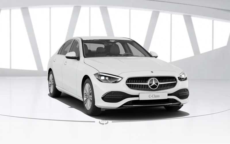 Mercedes Benz C Class - Trắng Polar