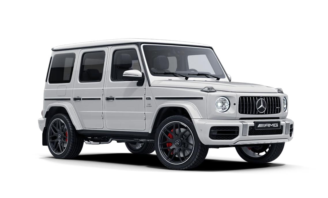 Mercedes Benz G63 - Trắng Polar